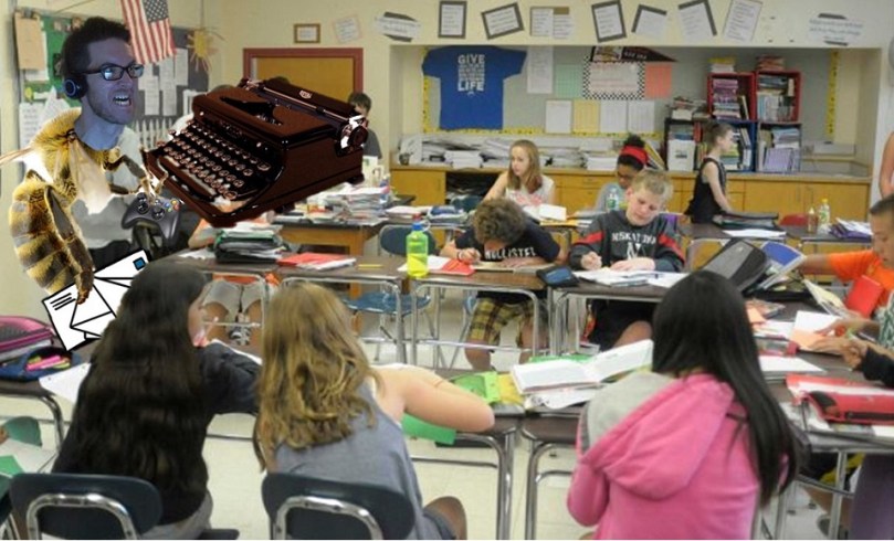 BeeJert Typewriter Classroom Full